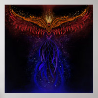 Phoenix aus Asche, Neonkunst