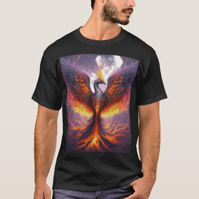 Phoenix aus der Asche T-Shirt (Vorderseite)