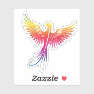 Phoenix aus der Flamme Aufkleber