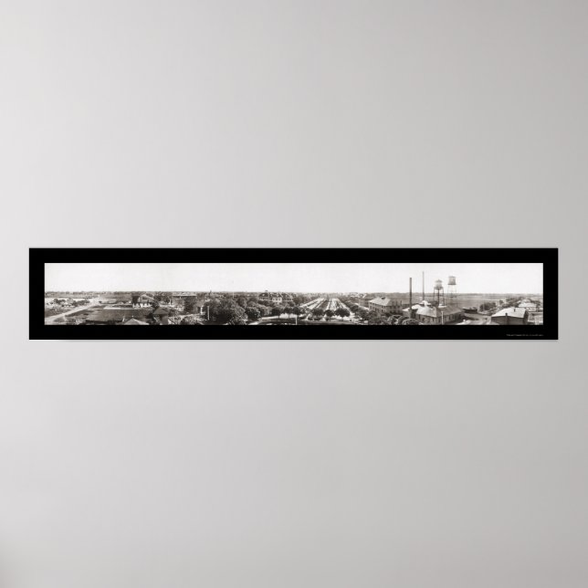 Phoenix, AZ School Foto 1908 Poster (Vorne)