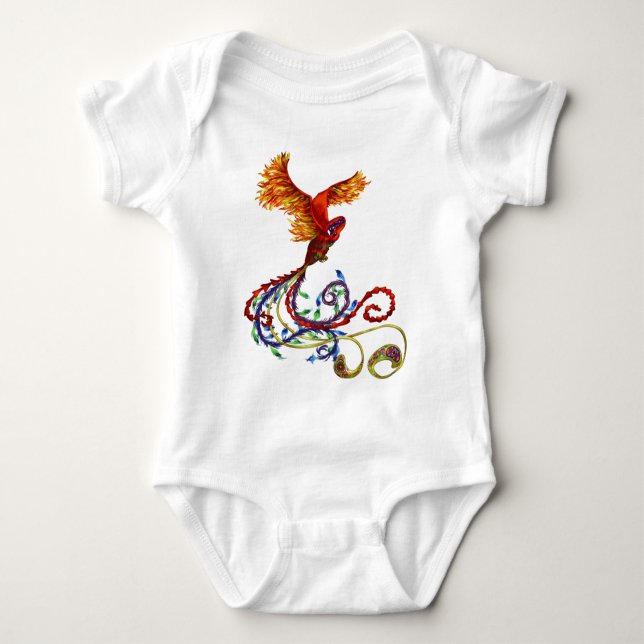 Phoenix Baby Strampler (Vorderseite)