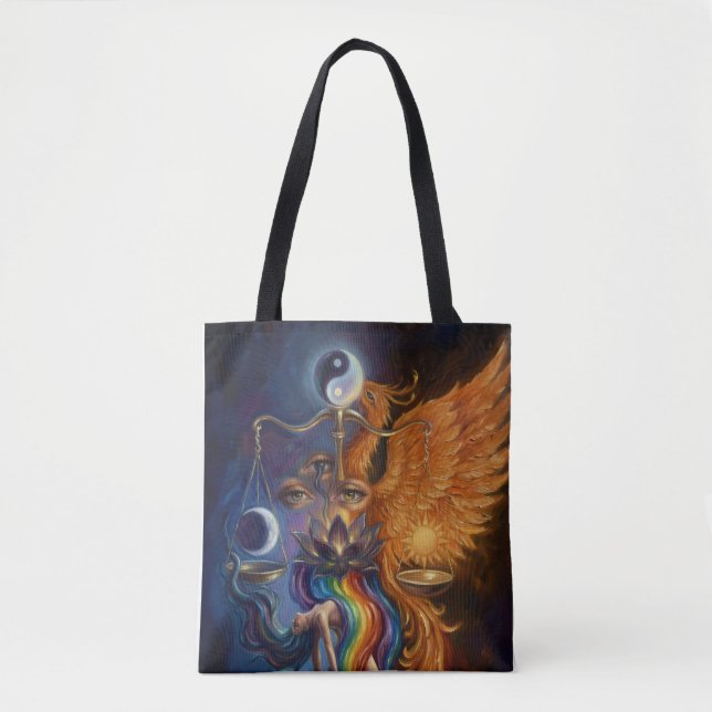 Phoenix Balance Spiritual Tote Bag (Vorderseite)