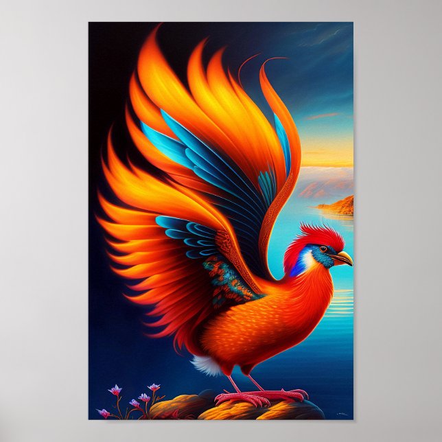Phoenix Bird Poster (Vorne)
