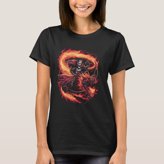 Phoenix Bird Rising Fantasy Mythology Magical Crea T-Shirt (Vorderseite)