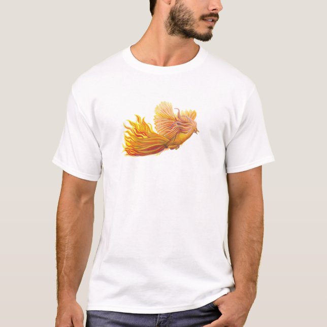 Phoenix Bird Rising T-Shirt (Vorderseite)