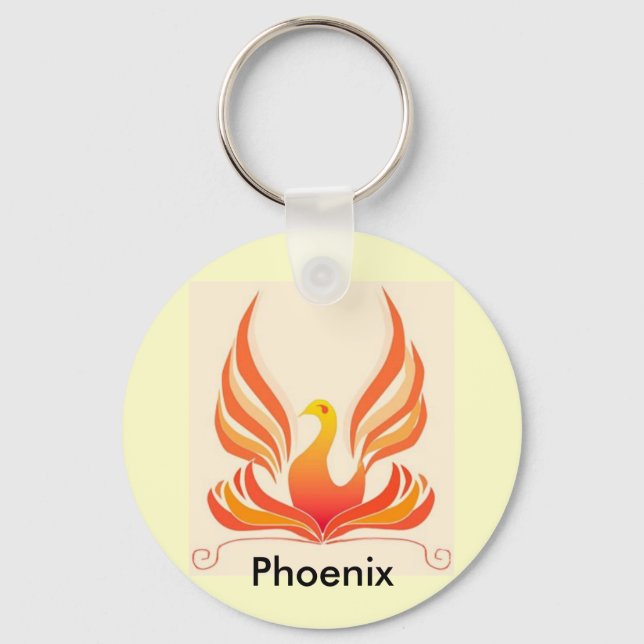 Phoenix Bird Schlüsselanhänger (Vorderseite)