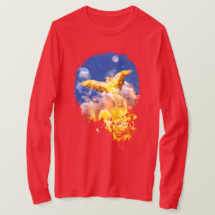Phoenix Bird STEIGT ÜBER DEINEM TROUBLES Sweatshir T-Shirt