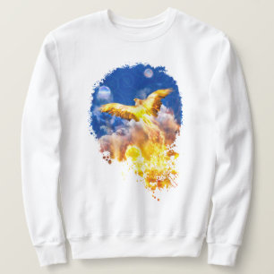 Phoenix Bird STEIGT ÜBER IHREN TROUBLES Sweatshirt