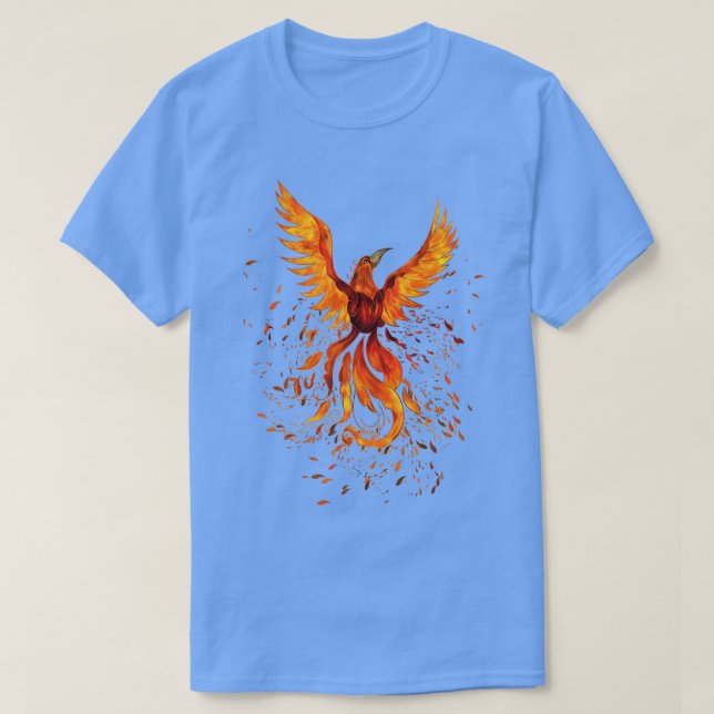 Phoenix Bird T-Shirt (Design vorne)