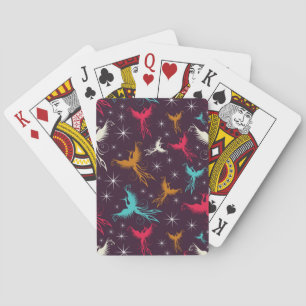Phoenix Birds Abbildung Muster Spielkarten