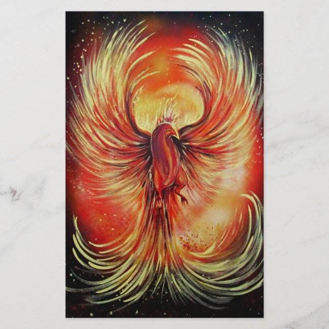 Phoenix Briefpapier (Vorderseite)