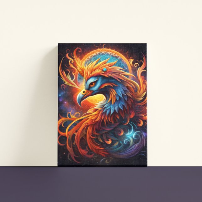Phoenix Canvas Print Leinwanddruck (Von Creator hochgeladen)