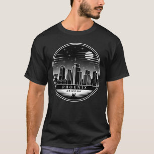 Phoenix City Arizona USA Minimalistisch T-Shirt