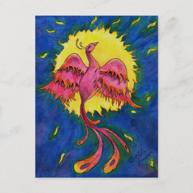Phoenix Color Postkarte (Vorderseite)