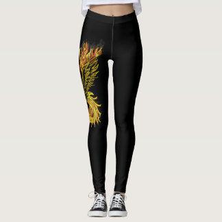 Phoenix, das von den Flammen steigt Leggings