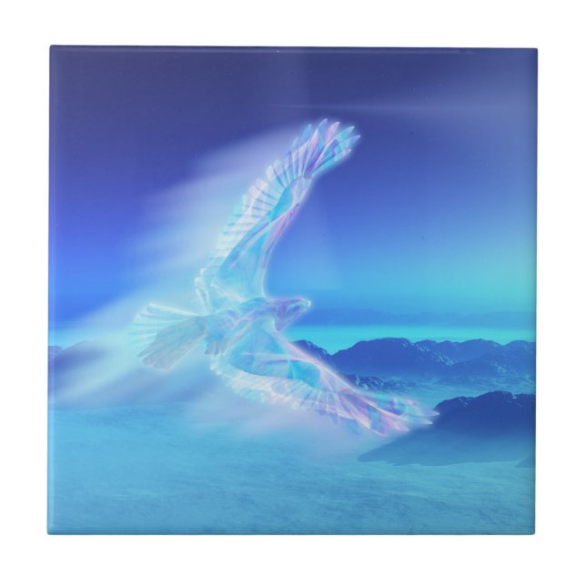 Phoenix der Norddekorative Fliese (Vorderseite)