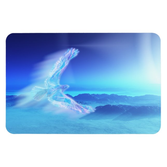 Phoenix des flexiblen Nordens Magnet (Horizontal)