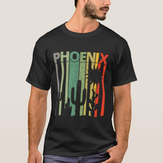 Phoenix Desert Cactus Phoenix T-Shirt (Vorderseite)