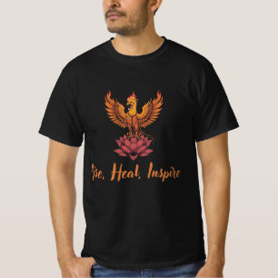 Phoenix Doctor Healing Lotus - Anstieg, Heilung, I T-Shirt
