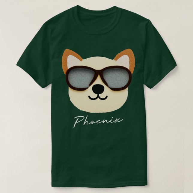 Phoenix Dog T-Shirt (Design vorne)