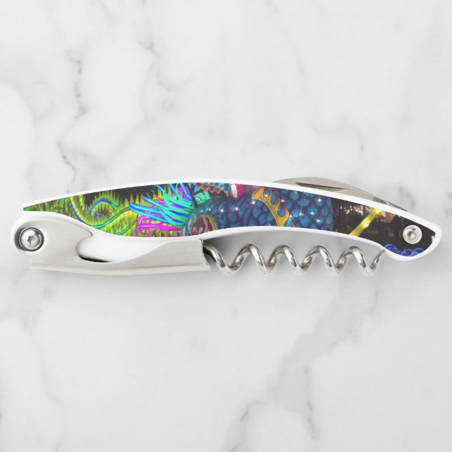 Phoenix Dragon Lantern Kellnermesser (Vorderseite)