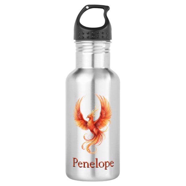 Phoenix Edelstahlflasche (Vorderseite)