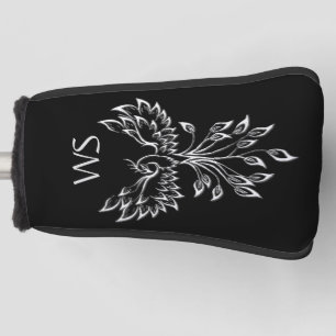 Phoenix Erhöhungen bei Black Personal Golf Headcover