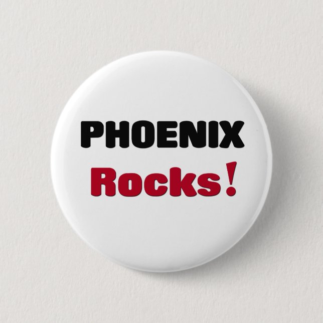 Phoenix-Felsen Button (Vorderseite)