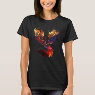 Phoenix Feuervogel Wiedergeburt aus Asche Rem T-Shirt