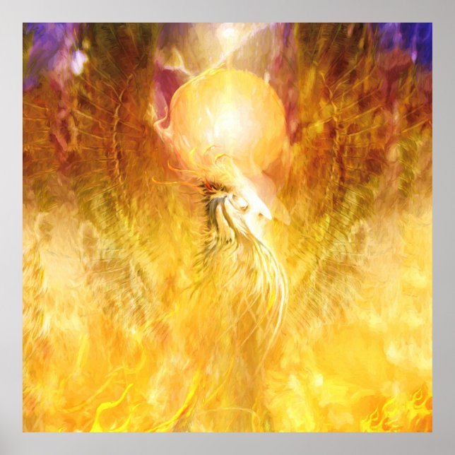 Phoenix Fire Bird Transmission Poster (Vorne)