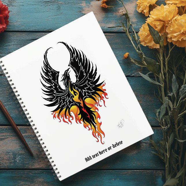 Phoenix Firebird Tribal Flames Planer (Von Creator hochgeladen)