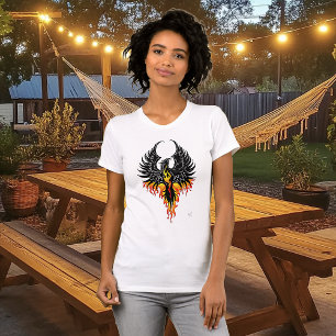 Phoenix Firebird Tribal Flames T-Shirt