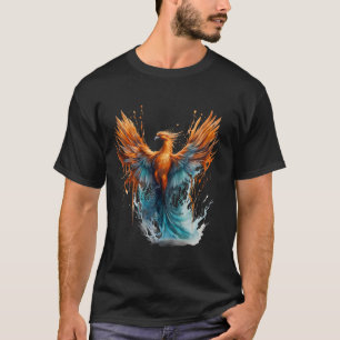 Phoenix Firebird-Verjüngung Mythischer Vogel-Artwo T-Shirt