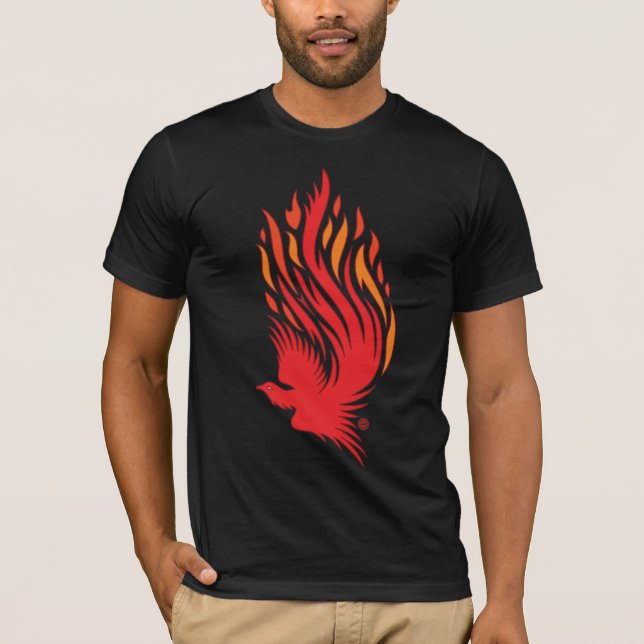 Phoenix-Flamme T-Shirt (Vorderseite)
