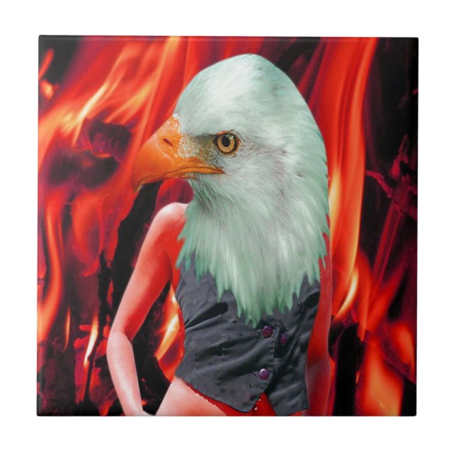 Phoenix Fliese (Vorderseite)