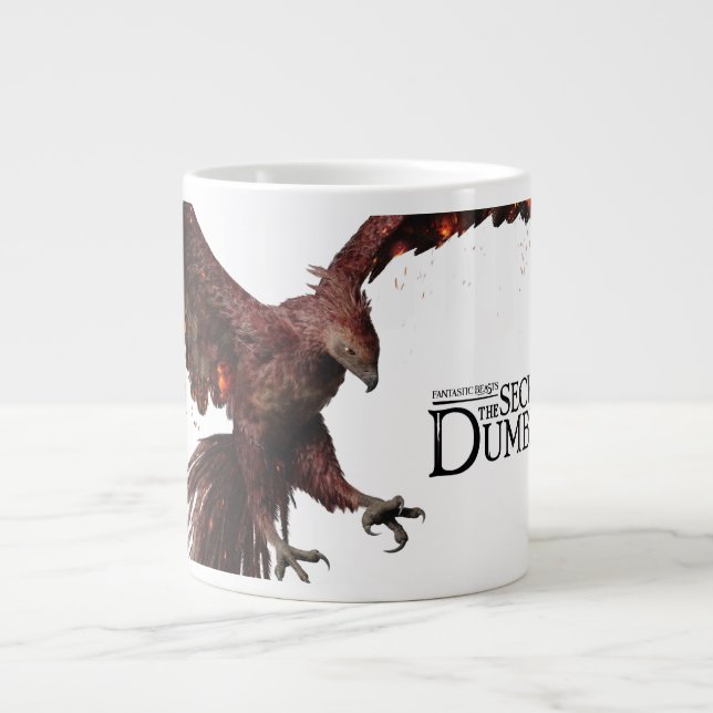 Phoenix Flying Graphic Jumbo-Tasse (Vorderseite)
