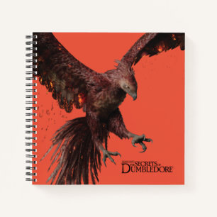 Phoenix Flying Graphic Notizbuch