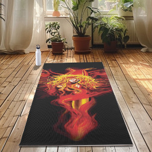 Phoenix-Frau Yogamatte