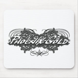 Phoenix-Goldmausunterlage Mousepad