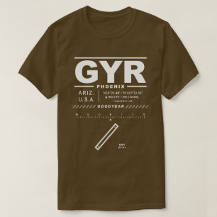 Phoenix Goodyear Airport GYR T - Shirt