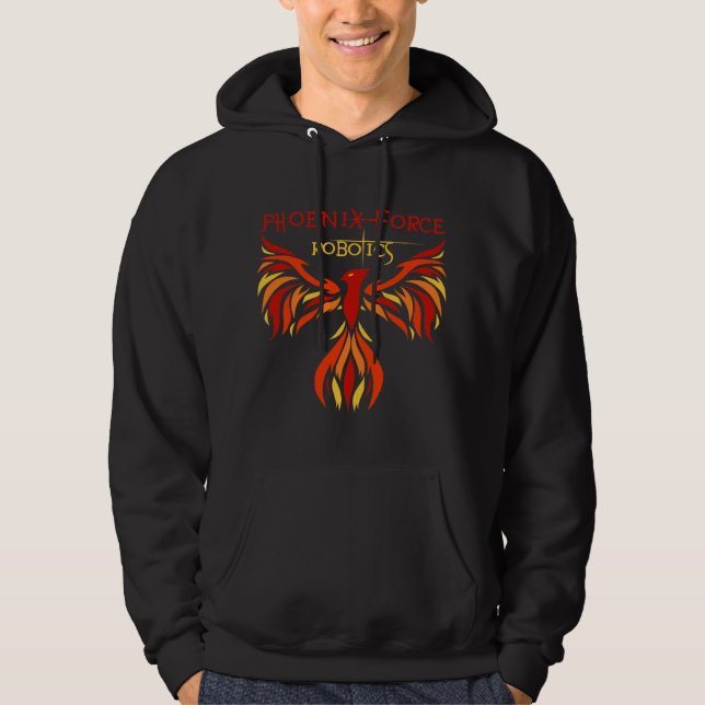 Phoenix-Kraft-Robotik FTC-Sweatshirt Hoodie (Vorderseite)