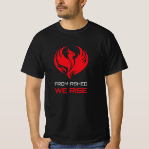 Phoenix-Krieger-Symbol der Überlebensfähigkeit T-Shirt