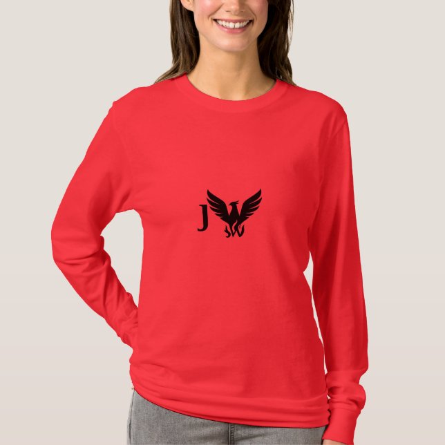 Phoenix Legacy Langarmshirt – Jalique's Way T-Shir T-Shirt (Vorderseite)