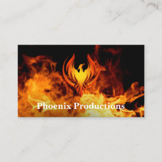 Phoenix-Logo | Brandhintergrund Visitenkarte