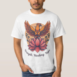 Phoenix Lotus Symbol - Kraft, Heilung, Hoffnung T-Shirt