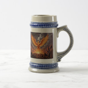 Phoenix Majestique Stein Bierglas