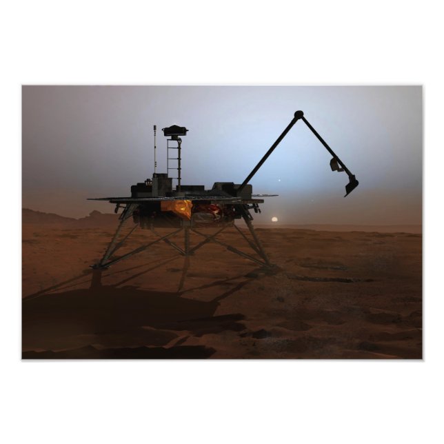 Phoenix Mars Lander 3 Fotodruck (Vorne)