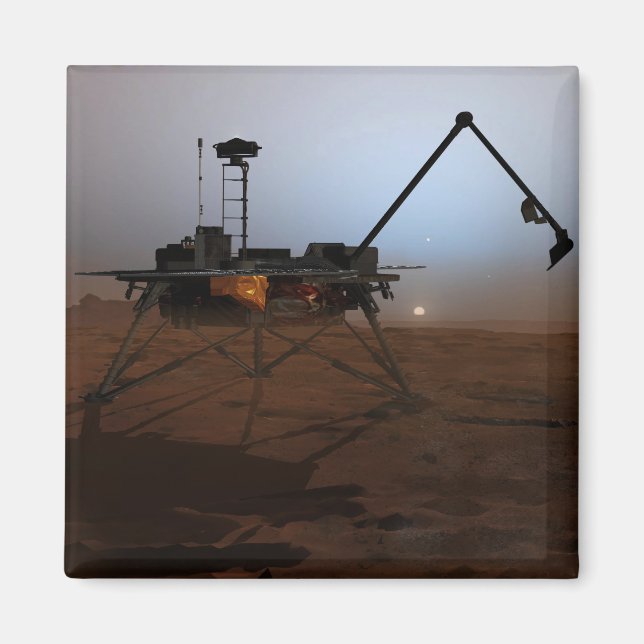 Phoenix Mars Lander 4 Magnet (Vorne)