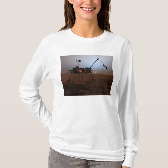 Phoenix Mars Lander 4 T-Shirt (Vorderseite)