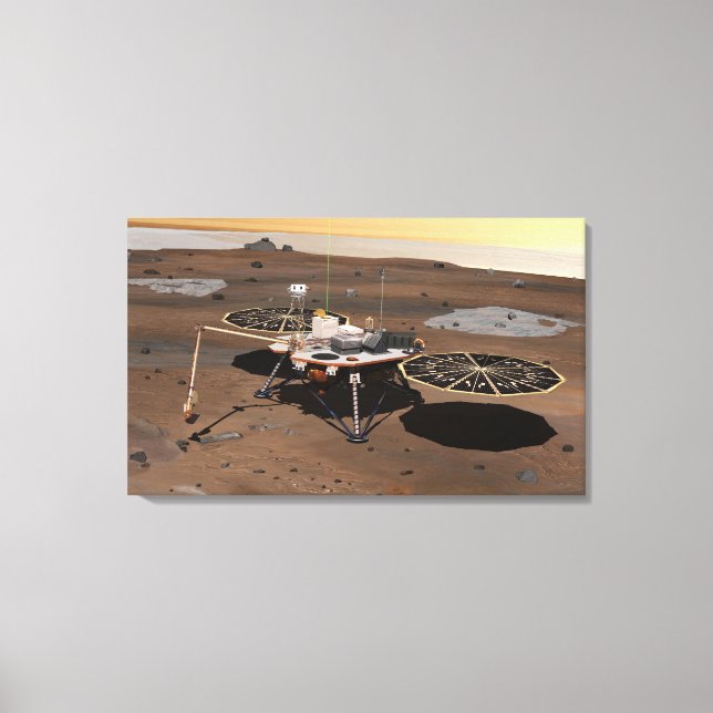 Phoenix Mars Lander 5 Leinwanddruck (Vorderseite)